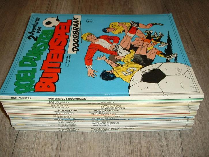 strips van roel dijkstra ( voetbal ), Boeken, Stripverhalen, Ophalen of Verzenden