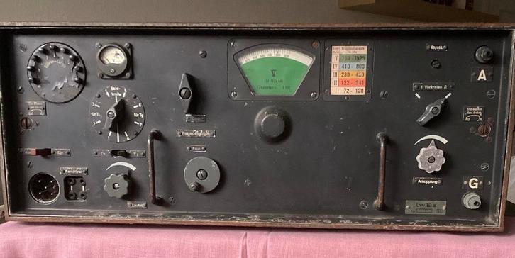 Langegolfontvanger Lw.E.a (Anton) van Telefunken 1941 WW2, Verzamelen, Militaria | Algemeen, Landmacht, Ophalen