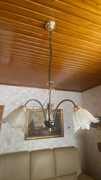 2 kroonlusters, Huis en Inrichting, Lampen | Kroonluchters, Ophalen, Gebruikt, Glas