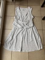 Leuke witte jurk met bolletjes - maat 54 / 56, Kleding | Dames, Grote Maten, Jurk, Ophalen of Verzenden