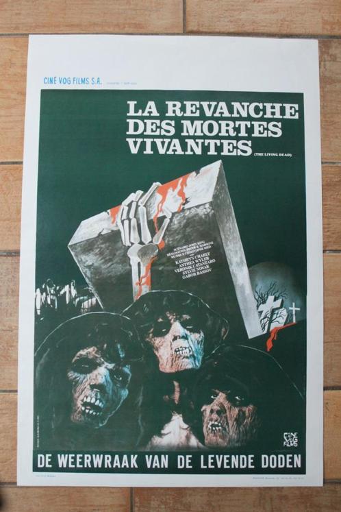 filmaffiche The Revenge Of The Living Dead Girls filmposter, Verzamelen, Posters, Zo goed als nieuw, Film en Tv, A1 t/m A3, Rechthoekig Staand
