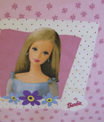 Housse de couette barbie en flanelle 1 personne double face beschikbaar voor biedingen