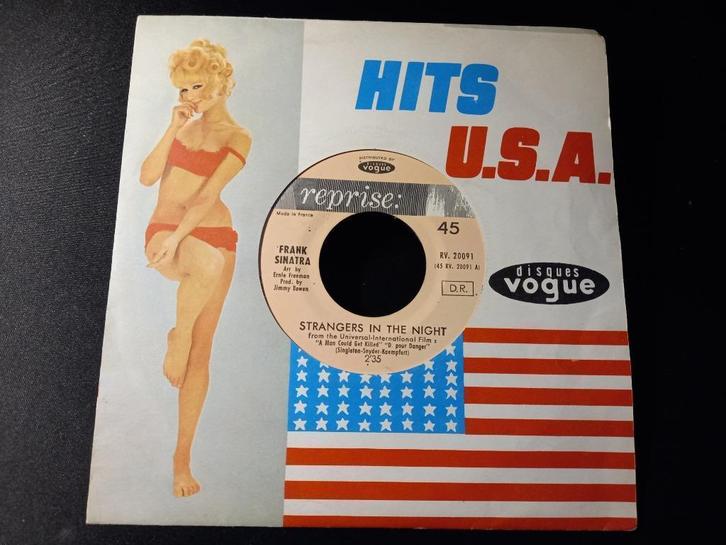 Frank Sinatra ‎– Strangers In The Night ' 7 = mint, Cd's en Dvd's, Vinyl Singles, Zo goed als nieuw, Single, Pop, 7 inch, Ophalen of Verzenden