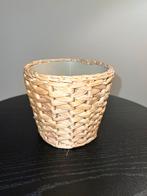Cache-pot en jacinthe d’eau tressée FRIDFULL – 13 cm, Enlèvement, Comme neuf, Intérieur