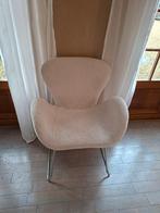 Design zetel Calligaris wit in wasbare stof, Tissus, Design, Enlèvement, Une personne