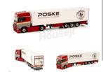 Tekno scania Poske DE Lkw 1/50, Hobby en Vrije tijd, Modelauto's | 1:50, Ophalen of Verzenden, Zo goed als nieuw, Tekno
