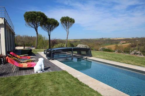 L'abri piscine le plus discret, Tuin en Terras, Zwembad-toebehoren, Nieuw, Afdekzeil, Ophalen of Verzenden