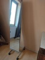 Professionele Passpiegel inox 33x135cm, Ophalen