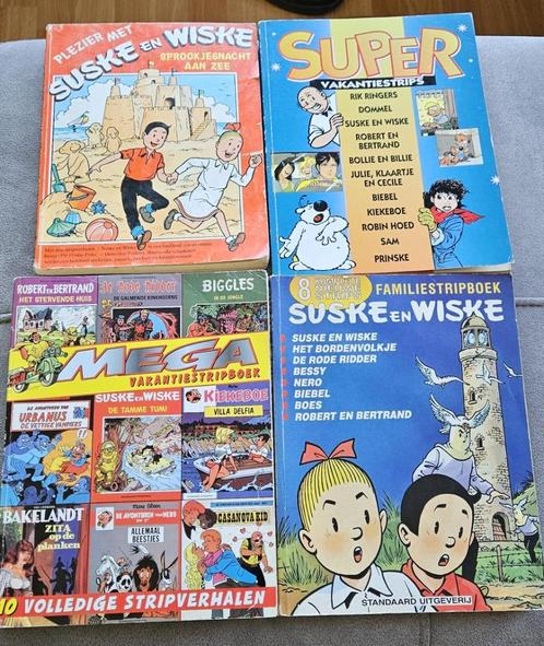 Groot lot strips allerlei (Jommeke-Kiekeboe-Suske en Wiske), Boeken, Stripverhalen, Zo goed als nieuw, Meerdere stripboeken, Ophalen of Verzenden
