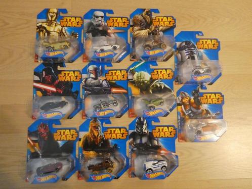 Star Wars Set Van 11 Auto's Hot Wheels, Verzamelen, Star Wars, Nieuw, Overige typen, Ophalen of Verzenden