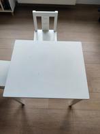 Kindertafel en stoelen, Kinderen en Baby's, Kinderkamer | Tafels en Stoelen, Ophalen, Gebruikt, Stoel(en)