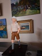 Handgeschilderde figuur van Kuifje in Congo 30 cm, Verzamelen, Ophalen of Verzenden, Nieuw, Overige typen