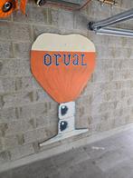 Uniek houten Orval-glas van groot formaat., Verzamelen, Ophalen, Gebruikt