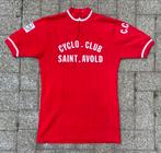 Vintage wielrenners trui wielrennen cyclo club saint ayold, Ophalen of Verzenden