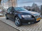 Volvo V50 2.4i op LPG/G3 Nieuwe Distributieriem + R-design, Auto's, Voorwielaandrijving, Stof, Zwart, Zwart