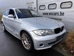BMW 118i / LEDER / CLIMA / NAVI / ALU, Auto's, Parkeersensor, 1995 cc, Zwart, 4 cilinders