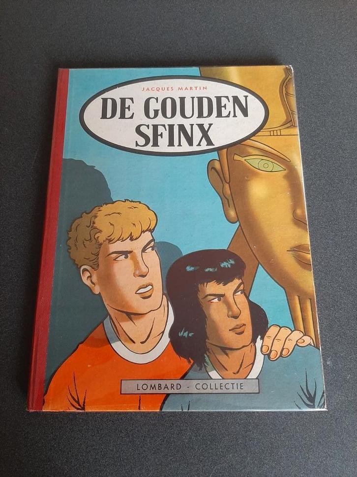 Alex 2 : De Gouden Sfinx eerste druk 1956, Boeken, Stripverhalen, Gelezen, Ophalen of Verzenden