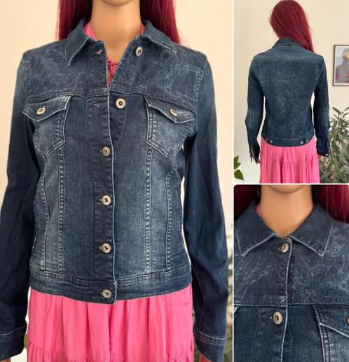 Beautiful dark denim jacket Edc Esprit (size S/M) new, Kleding | Dames, Jassen | Zomer, Nieuw, Maat 36 (S), Blauw, Ophalen of Verzenden