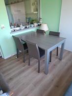 Eettafel 90 x 150 cm + 2x uitschuifstuk van 50 cm, Huis en Inrichting, Ophalen