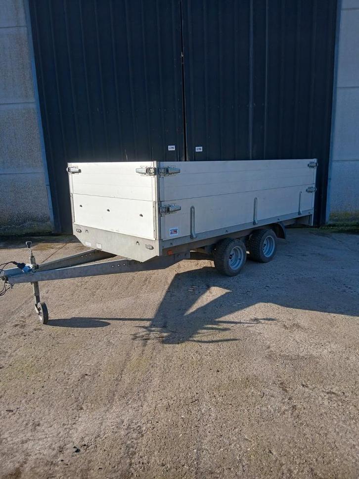 Remorque de 750 kg 3m05 x 1m52 en très bon état !, Autos : Divers, Remorques, Enlèvement