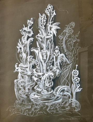 Tekening Edmond Van Dooren (1896-1965) beschikbaar voor biedingen