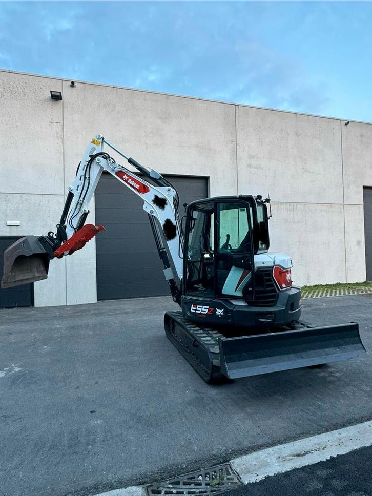 Bobcat E55z, Zakelijke goederen, Machines en Bouw | Kranen en Graafmachines, Graafmachine, Ophalen