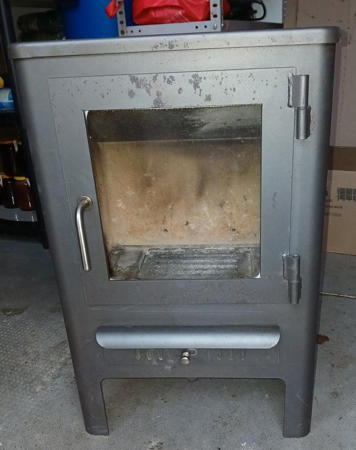 Panadero Houtkachel met vuurvaste stenen, Huis en Inrichting, Kachels, Zo goed als nieuw, Vrijstaand, Houtkachel, Hout, Ophalen