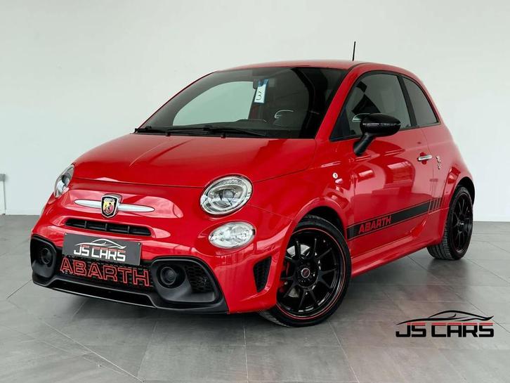 Fiat 500 Abarth 1.4 T-Jet-AIRCO-UCONNECT-JANTES17 (bj 2020), Auto's, Fiat, Bedrijf, Te koop, ABS, Airbags, Airconditioning, Bluetooth