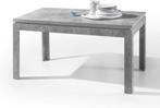 Table à manger extensible Stanno 140/180cm - béton, Rectangulaire, Autres matériaux, Enlèvement ou Envoi, Neuf