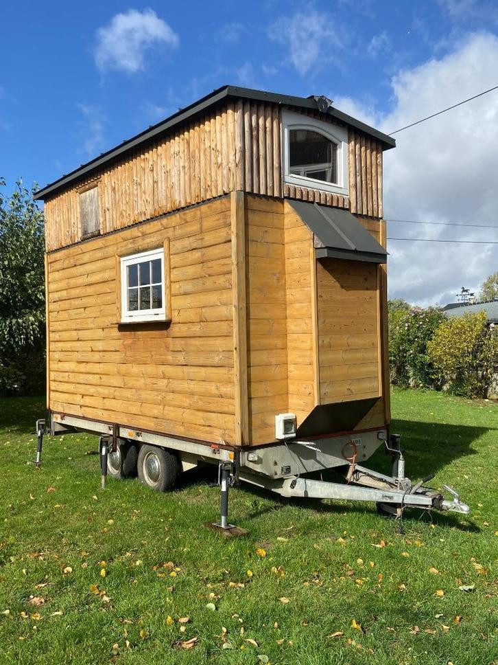 Tiny House neuve à aménager–sur remorque 8000 €, Immo, Huizen en Appartementen te koop, Luik (stad), Overige soorten