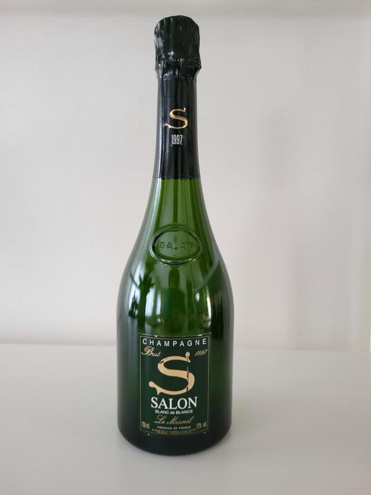 DUMMY fles Champagne Salon blanc de blancs 1997, Verzamelen, Wijnen, Zo goed als nieuw, Champagne, Frankrijk, Ophalen