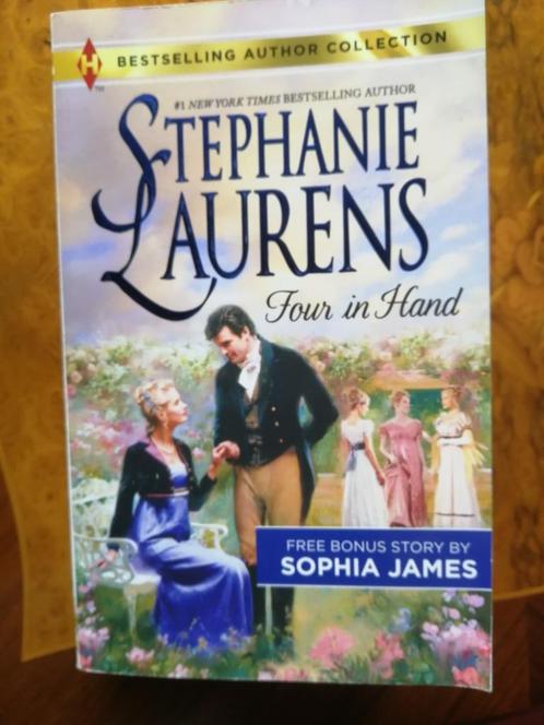 Stephanie LAURENS/Sophia JAMES - 4 in Hand - engels, Boeken, Taal | Engels, Zo goed als nieuw, Fictie, Ophalen of Verzenden