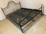 Metalen Bed, Huis en Inrichting, Slaapkamer | Bedden, Ophalen, Verstelbaar, Tweepersoons, Zo goed als nieuw