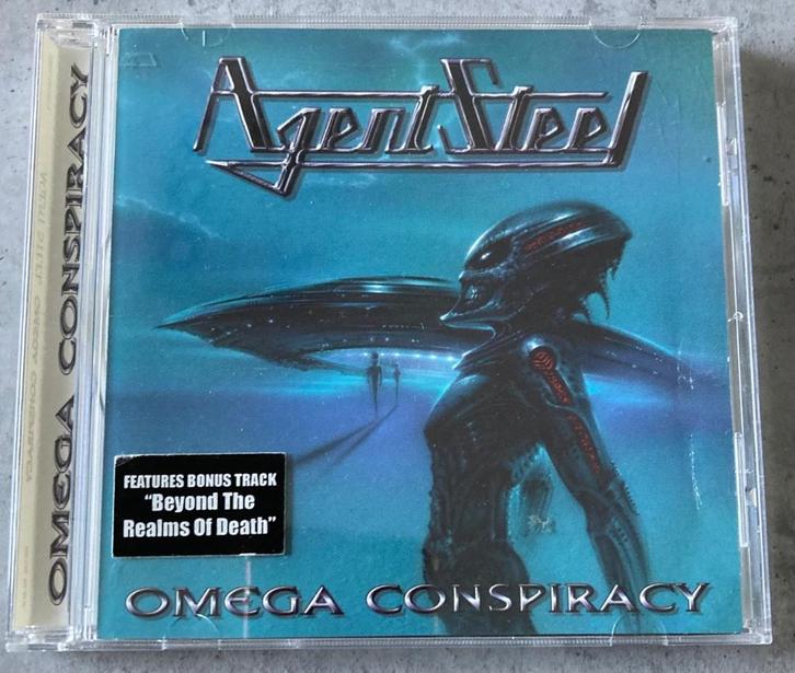 Agent Steel : Omega Conspiracy cd, Cd's en Dvd's, Cd's | Hardrock en Metal, Gebruikt, Ophalen of Verzenden