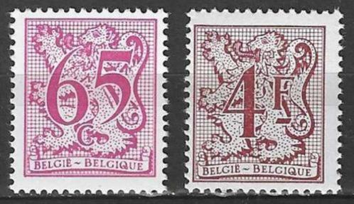 Belgie 1980 - Yvert 1974-1975 - Heraldieke leeuw (PF), Postzegels en Munten, Postzegels | Europa | België, Postfris, Postfris