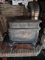Gietijzeren houtkachel, Maison & Meubles, Poêles, Enlèvement, Utilisé, Bois, Autoportant