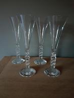 4 Crystal D'Arques champagnefluiten, Ophalen