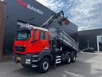 MAN TGS 26.360 6x6 Kipper/Kraan Euro 5 (bj 2010), Auto's, Automaat, Euro 5, 360 pk, Overige kleuren