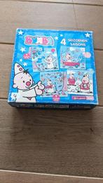 4 puzzels Bumba 4 seizoenen, Kinderen en Baby's, Speelgoed | Kinderpuzzels, Ophalen of Verzenden, Gebruikt, 2 tot 4 jaar