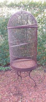 vogelkooi, Enlèvement, Utilisé, Métal, Cage à oiseaux