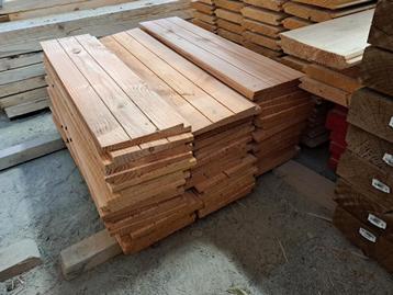 TE KOOP!: Planken/Douglasplanken (€2/m): 11/22x195 beschikbaar voor biedingen