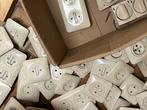 lamp enkele schakelaar en stopcontact, socket 0,5/peice, Ophalen, Gebruikt