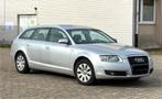 Audi A6 Break 2.0 TDI – 140 pk – Bouwjaar 02/2007, Auto's, Audi, Zwart, Leder, Bedrijf, 103 kW