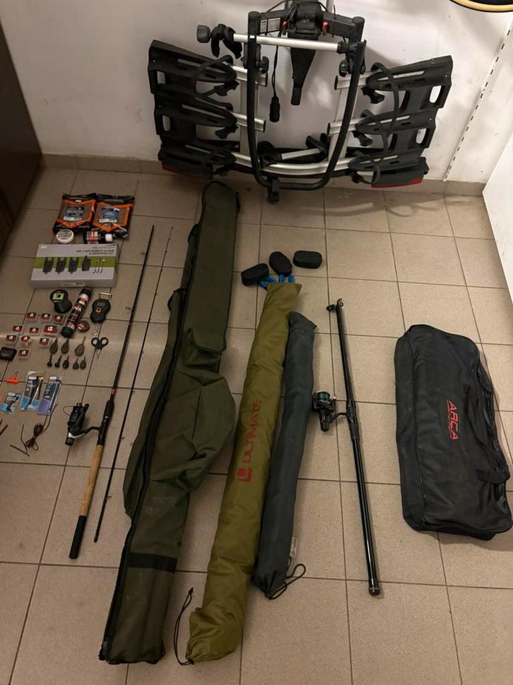 Lot de carpergrief à vendre, Sports nautiques & Bateaux, Pêche à la ligne | Carpes, Comme neuf, Ensemble complet, Enlèvement