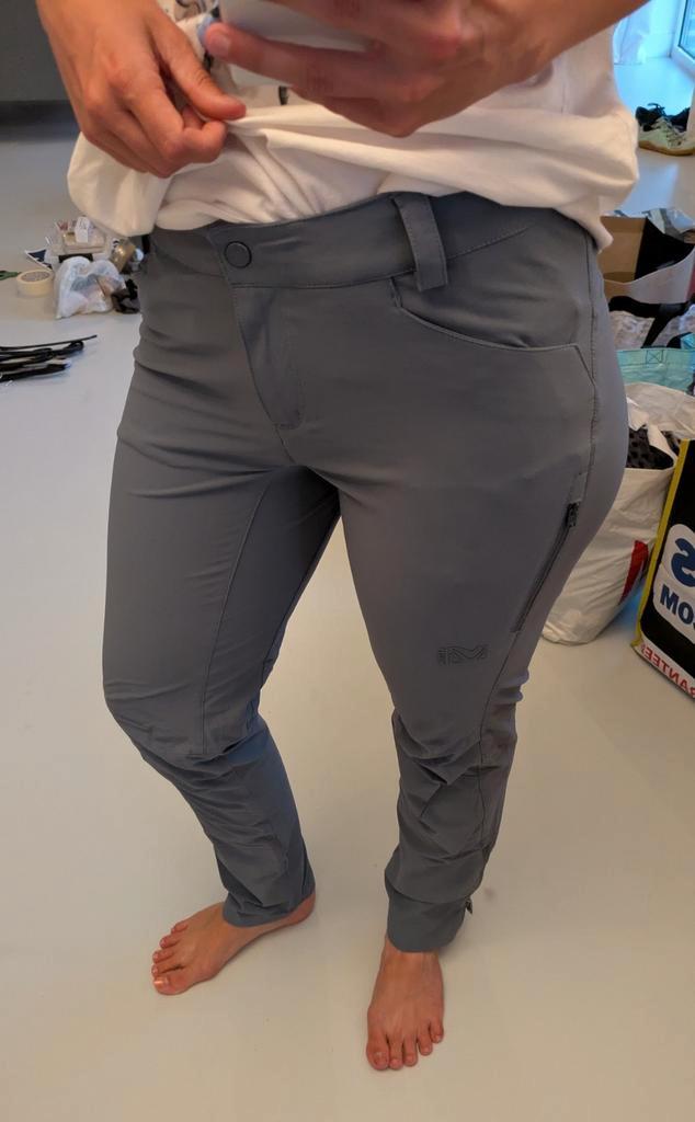 Dames wandelbroek Millet maat 36, Kleding | Dames, Broeken en Pantalons, Zo goed als nieuw, Maat 36 (S), Blauw, Ophalen of Verzenden