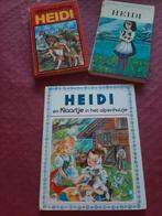 Set van 3 vintage Heidi-boeken – Johanna Spyri, Ophalen of Verzenden, Gelezen