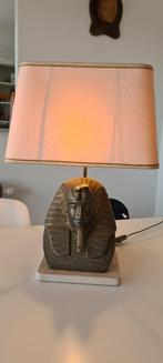 Vintage Egyptische Farao Toetanchamon lamp Regency stijl, Huis en Inrichting, Ophalen