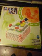 Puzzel 3D mozaiek, En bois, Comme neuf, Plus de 50 pièces, 4 à 6 ans