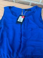 Leuke jurk ( nieuw ), Enlèvement ou Envoi, Longueur genou, Bleu, Taille 42/44 (L)