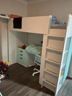 Hoogslaper inclussief matras en bureaustoel, Kinderen en Baby's, Kinderkamer | Stapelbedden en Hoogslapers, Ophalen, Zo goed als nieuw